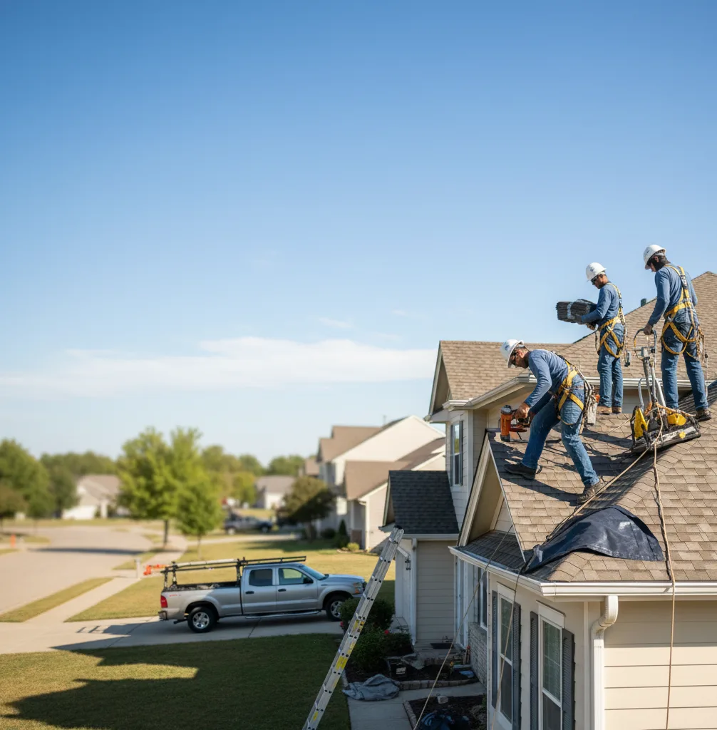 Roof Repair in Crystal City